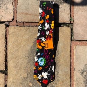 Balancine Disney Mickey Minnie Music Silk Tie